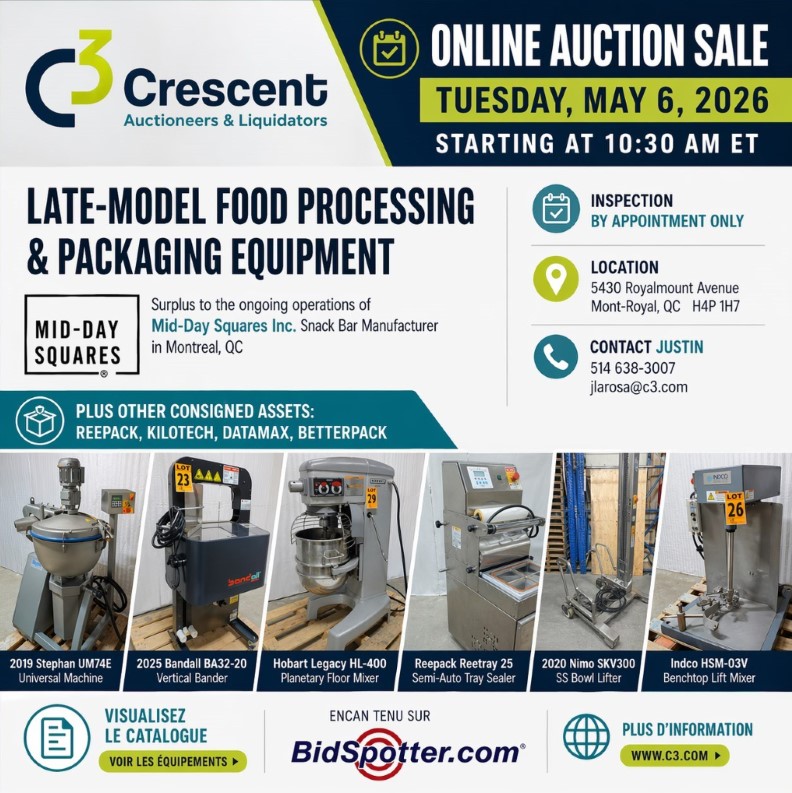 Mid-Day Squares auction ad