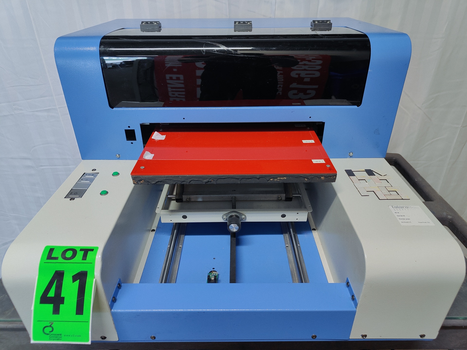 NEIXO A3 UV flatbed printer, lot 41